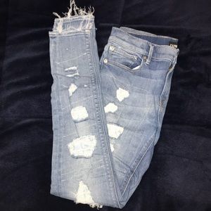 ✨SOLD✨Express Destroyed Jeans